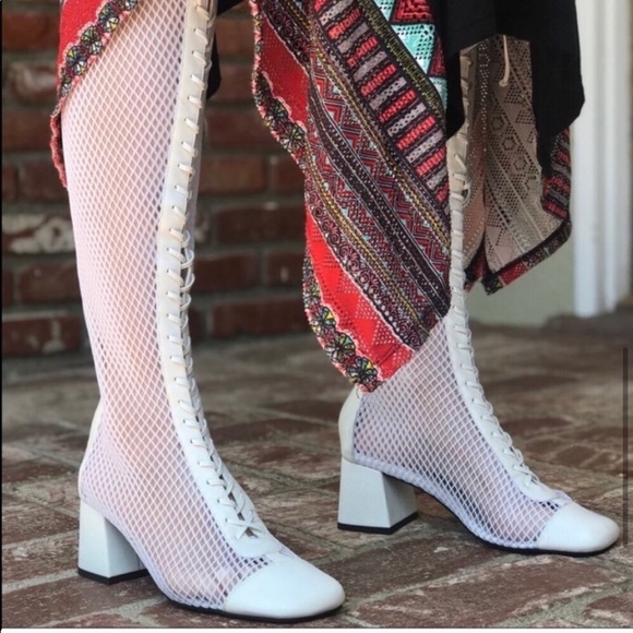 jeffrey campbell mesh boots